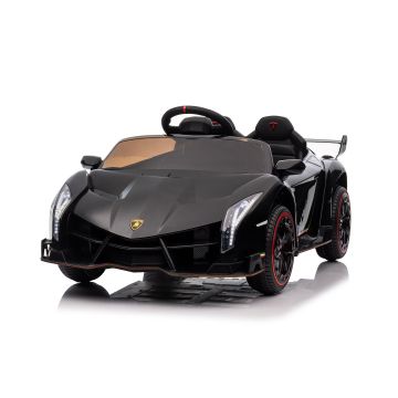 Lamborghini sähköauto Veneno kaukosäätimellä musta