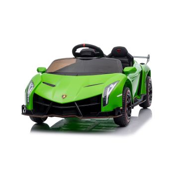 Lamborghini sähköauto Veneno kaukosäätimellä vihreä