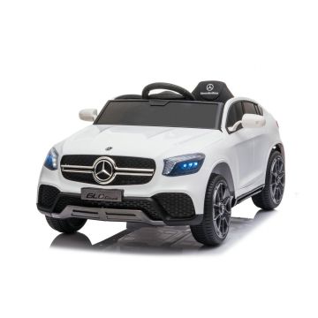 Mercedes sähköauto GLC Coupé kaukosäätimellä 12V Valkoinen